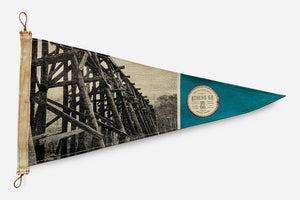 Athens Ga. Trestle Bridge Pennant