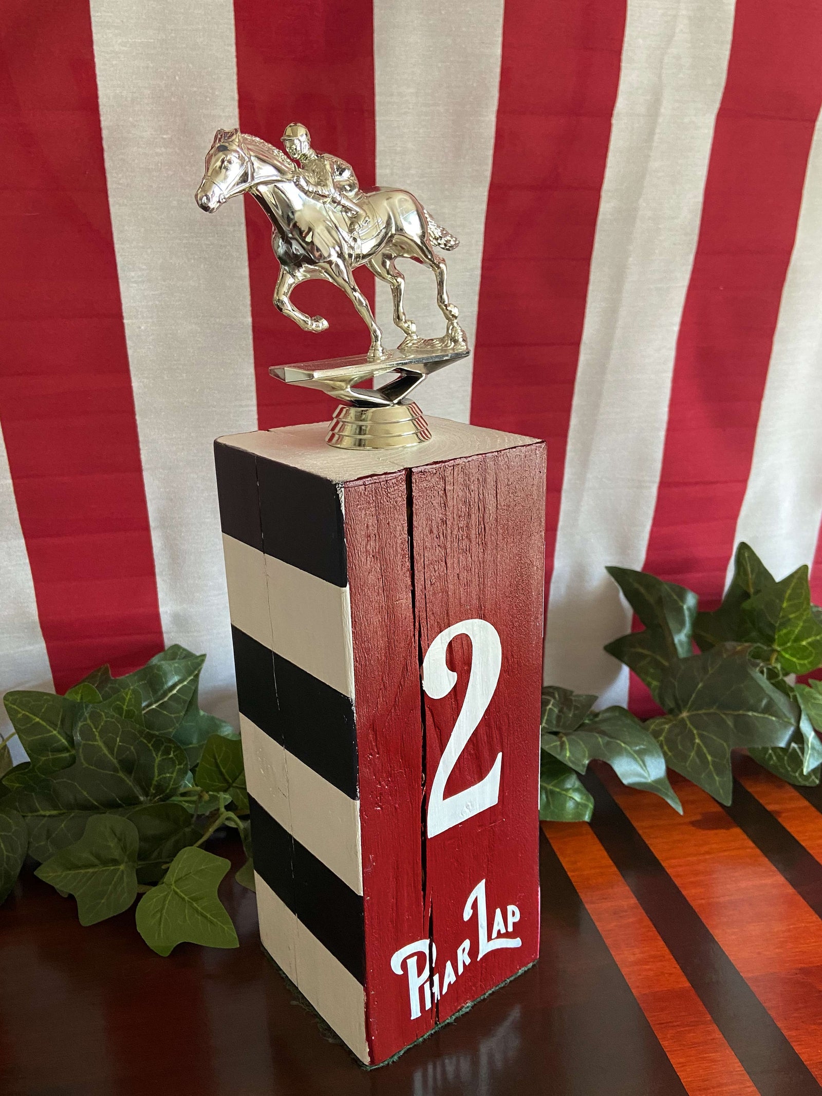 Vintage Inspired Horse Trophy