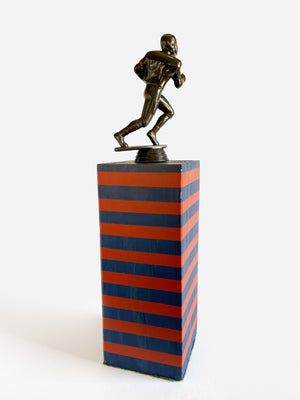 Vintage-Inspired Football Trophy