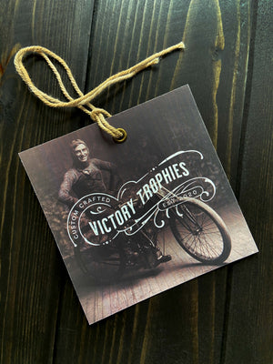 Vintage-Inspired Motorcycle Trophy
